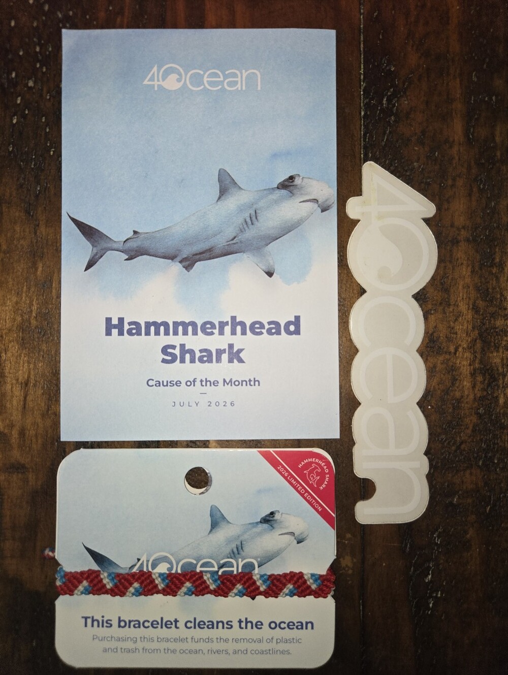 4Ocean Bracelet "Hammerhead Shark"